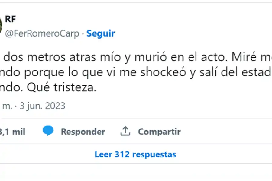 Revelaron exactamente cómo fue la caída del hincha de River en el Monumental: “Murió en el acto”