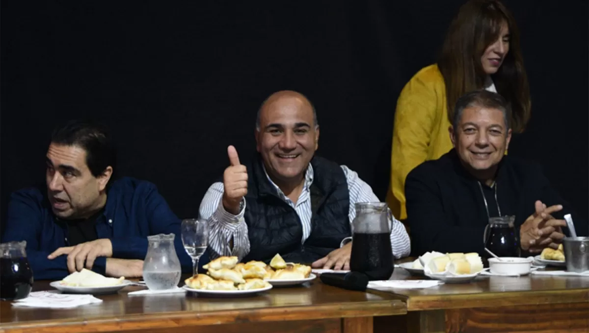 APOYO. Manzur acompañó a Abboud, el candidato del oficialismo para pujar por la intendencia de Concepción.