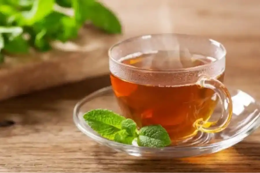 Té de menta.