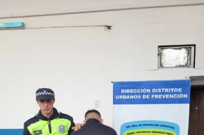 Detuvieron a un motoarrebatador, después del asalto a una mujer