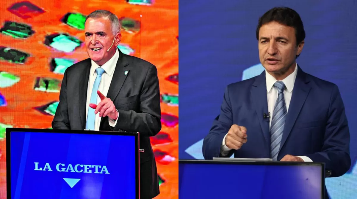 Concentrados, Jaldo y Sánchez no abandonaron el libreto durante el debate