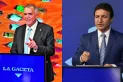 Concentrados, Jaldo y Sánchez no abandonaron el libreto durante el debate