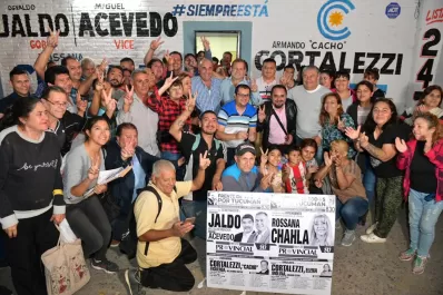 La fórmula Jaldo – Chahla recibió el apoyo de dirigentes capitalinos en el cierre de campaña con Manzur a la cabeza