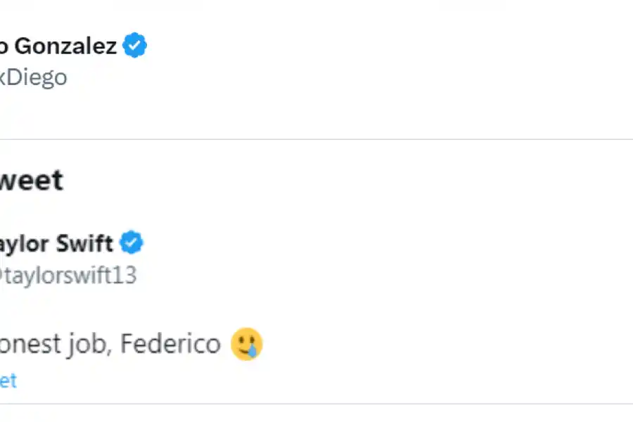 Las incansables burlas que recibió Fede Bal tras su intento de conquista a Taylor Swift