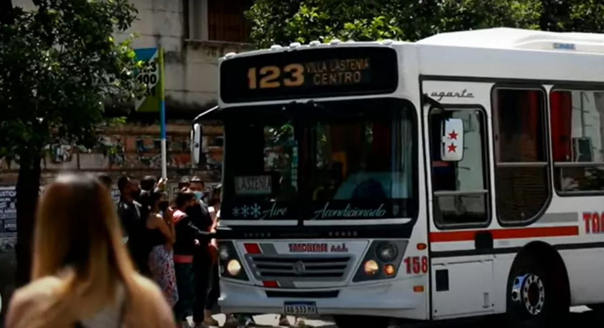 Transporte público. CAPTURA DE VIDEO
