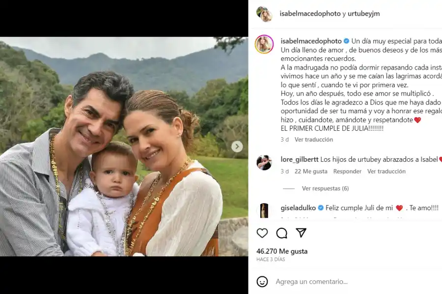 Foto tomada de Instagram / @isabelmacedophoto.