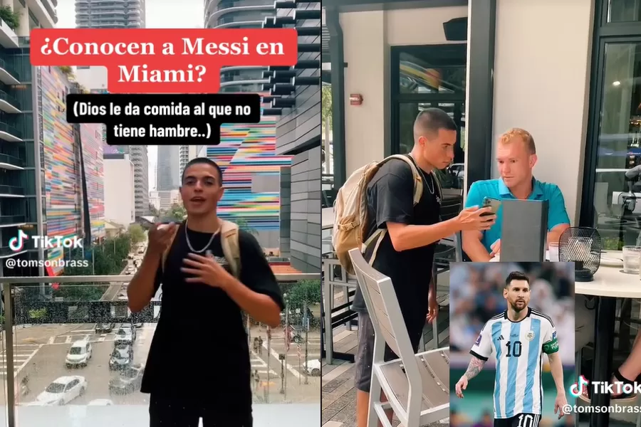Un tiktoker consultó en las calles de Miami si conocían a Lionel Messi y tuvo respuestas inesperadas
