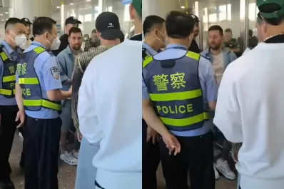 Lionel Messi tuvo un inesperado problema con su pasaporte en su llegada a China
