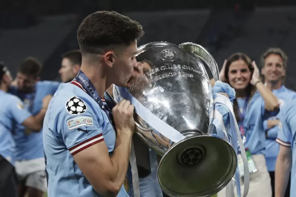 Final de la Champions League: de la felicidad de Julián a las lágrimas de Lautaro