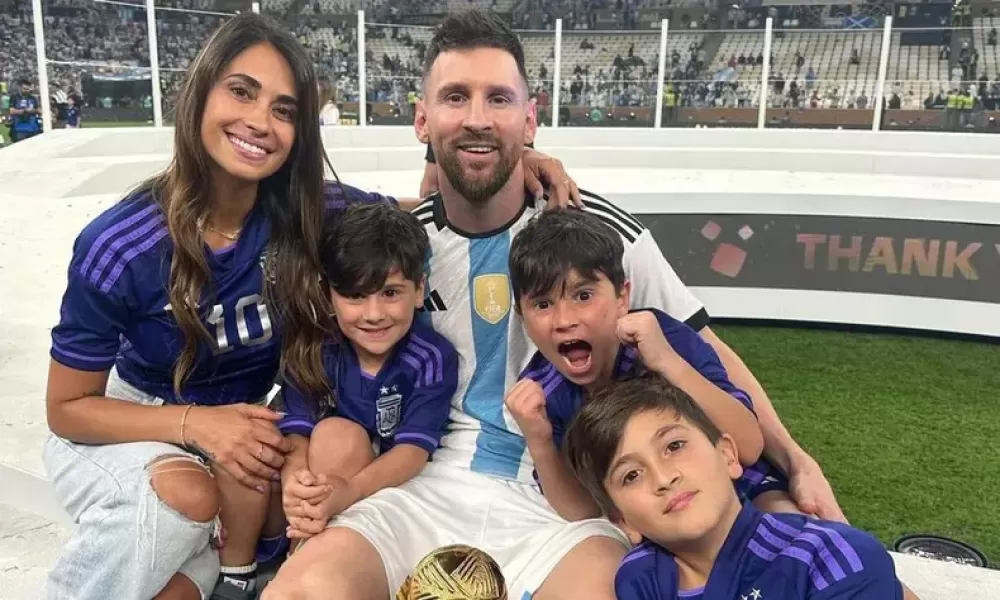 La familia Messi prepara su mudanza a los Estados Unidos.