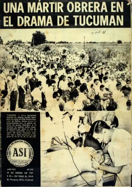MÁXIMA TENSIÓN. La columna de manifestantes y la guardia policial al frente. Una imagen repetida en aquel Tucumán. 