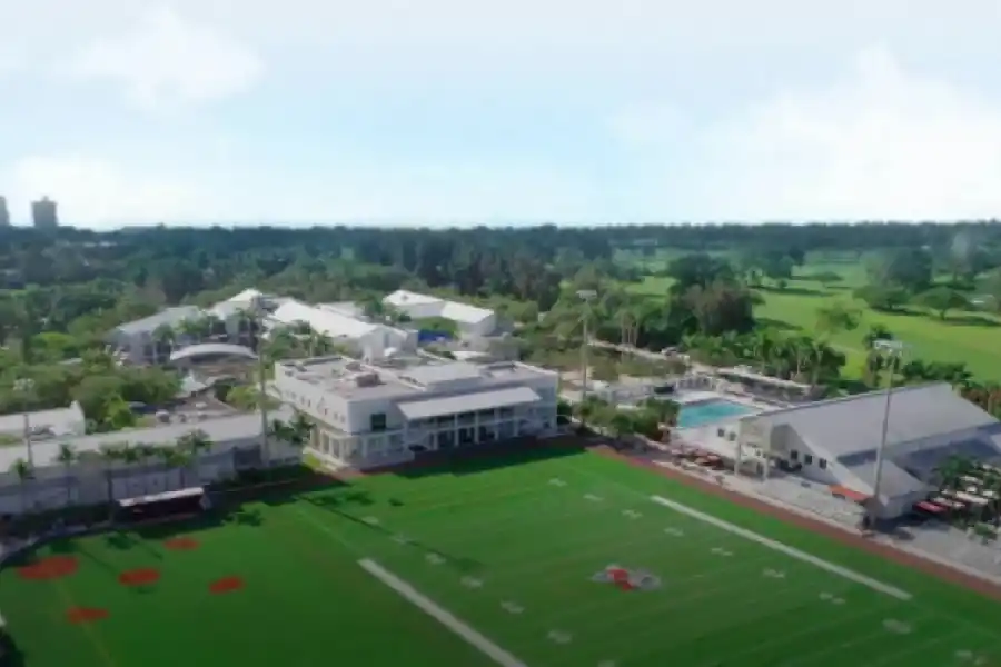 El imponente colegio al que asistirían los hijos de Lionel Messi en Miami.