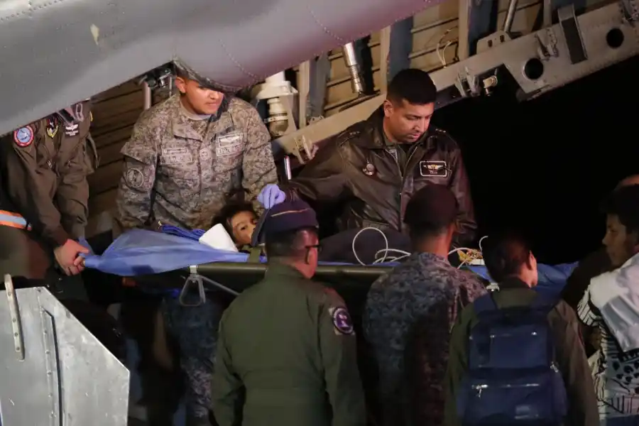 Uno de los niños que sobrevivió 40 días en la selva colombiana 