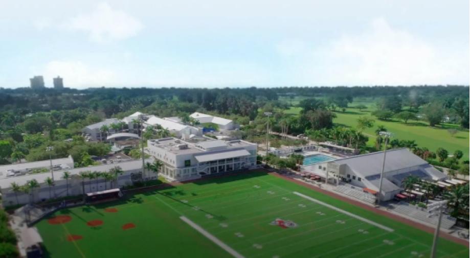 El imponente colegio al que asistirían los hijos de Lionel Messi en Miami.