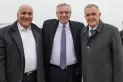 Alberto Fernández llegó para festejar con Jaldo, Acevedo y Manzur