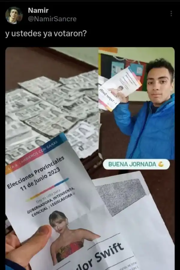 El tuit del joven que generó todo tipo de comentarios.