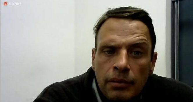 EL ACUSADO. José Luis Fumero, ex esposo de la víctima.  