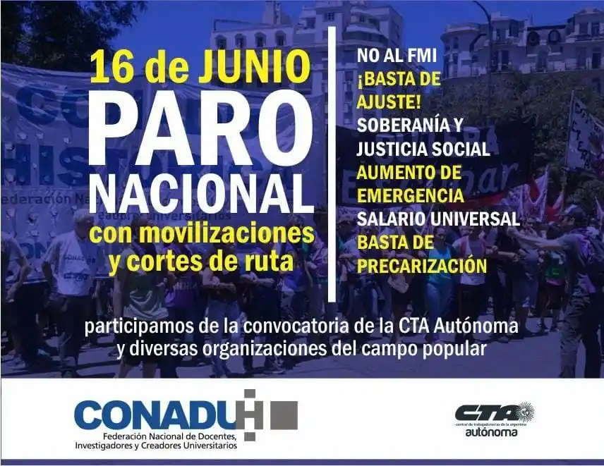 Las clases se restringirán el viernes en la UNT