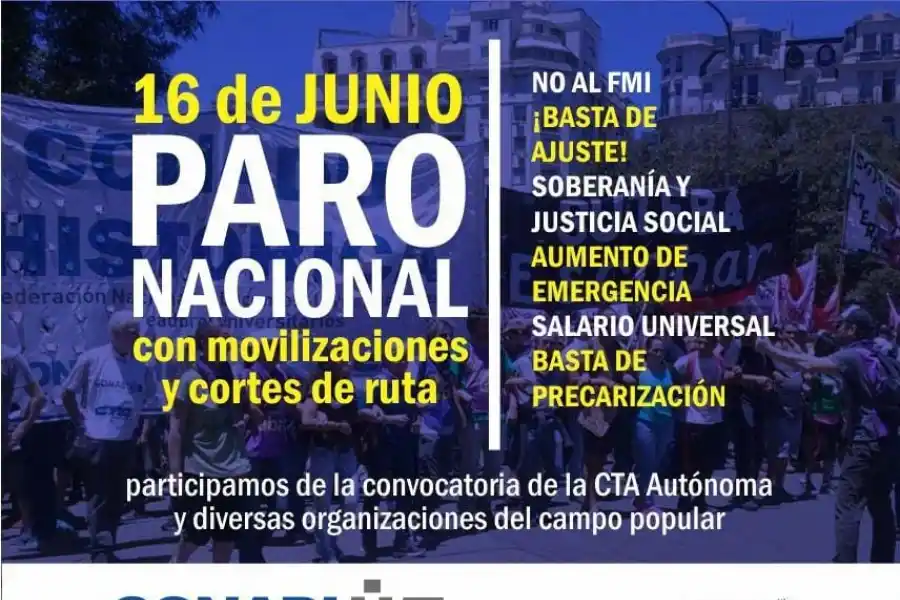 Las clases se restringirán el viernes en la UNT