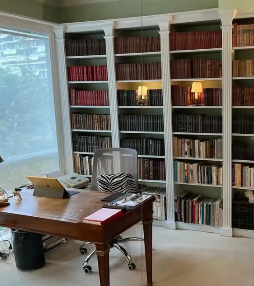 Obras de arte y lámparas de plata: así es el lujoso departamento de Mirtha Legrand