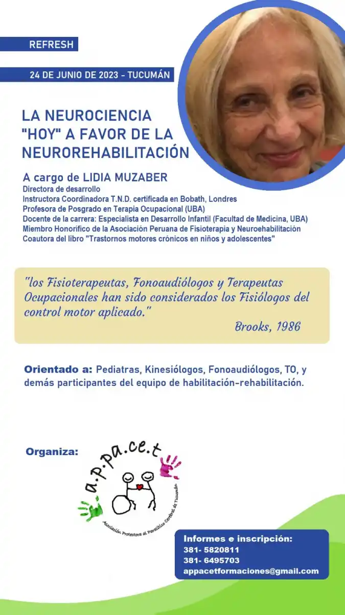 Una asociación sin fines de lucro dicta capacitaciones sobre parálisis cerebral