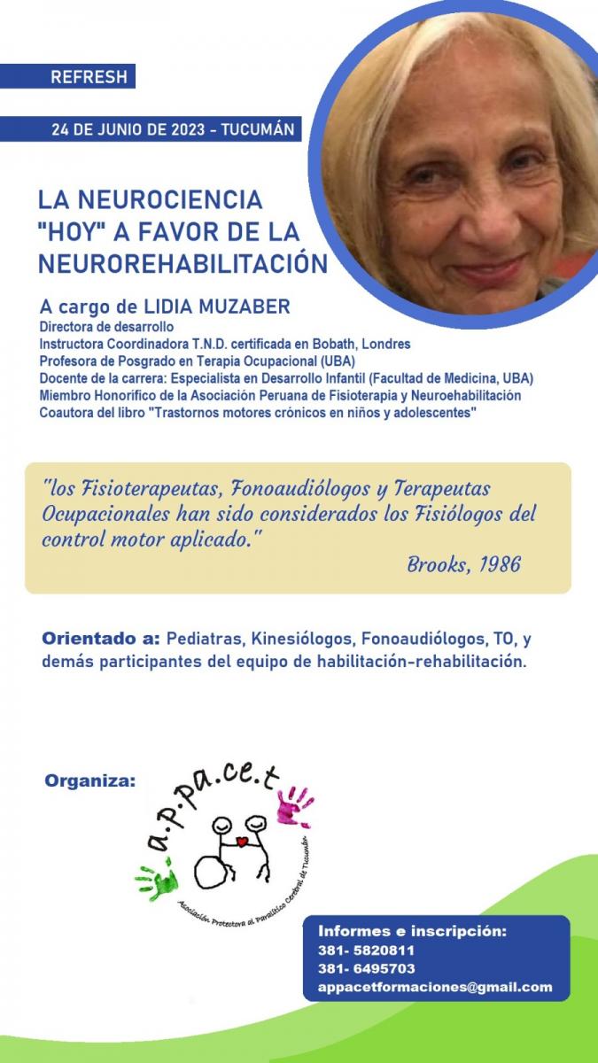 Una asociación sin fines de lucro dicta capacitaciones sobre parálisis cerebral