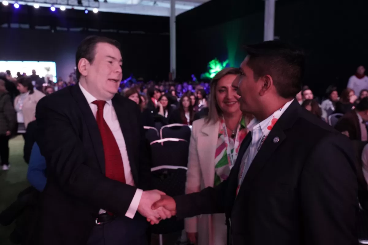 Monteros dialogó con el gobernador Gerardo Zamora. 