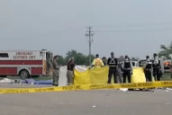 Chocaron un camión y un colectivo con adultos mayores en Canadá: al menos 15 muertos