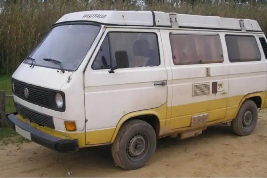 La minivan de Christian Brueckner es un elemento clave que podría revelar información sobre el caso. Foto: AP