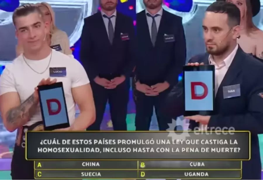 El joven participó en Los 8 escalones y ganó $9.000.000
