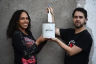 Dos ingenieros inventaron en Tucumán una pintura para transformar contaminación en color