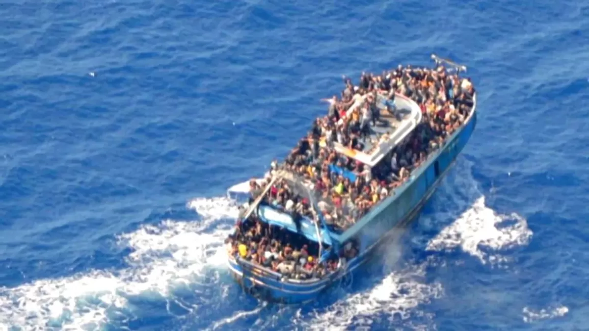 Grecia: Un barco naufragó en el mar Mediterráneo y dejó 78 muertos