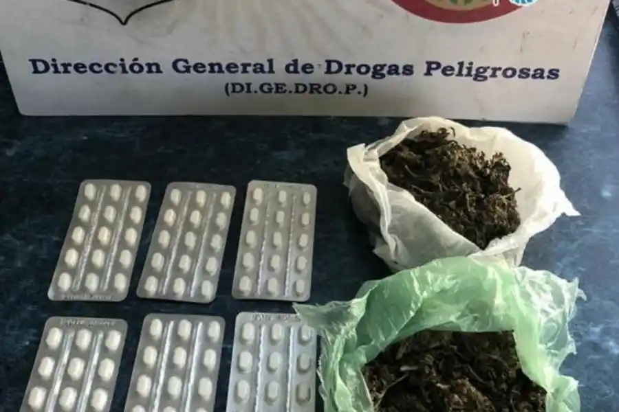 Droga secuestrada. FOTO COMUNICACIÓN PÚBLICA