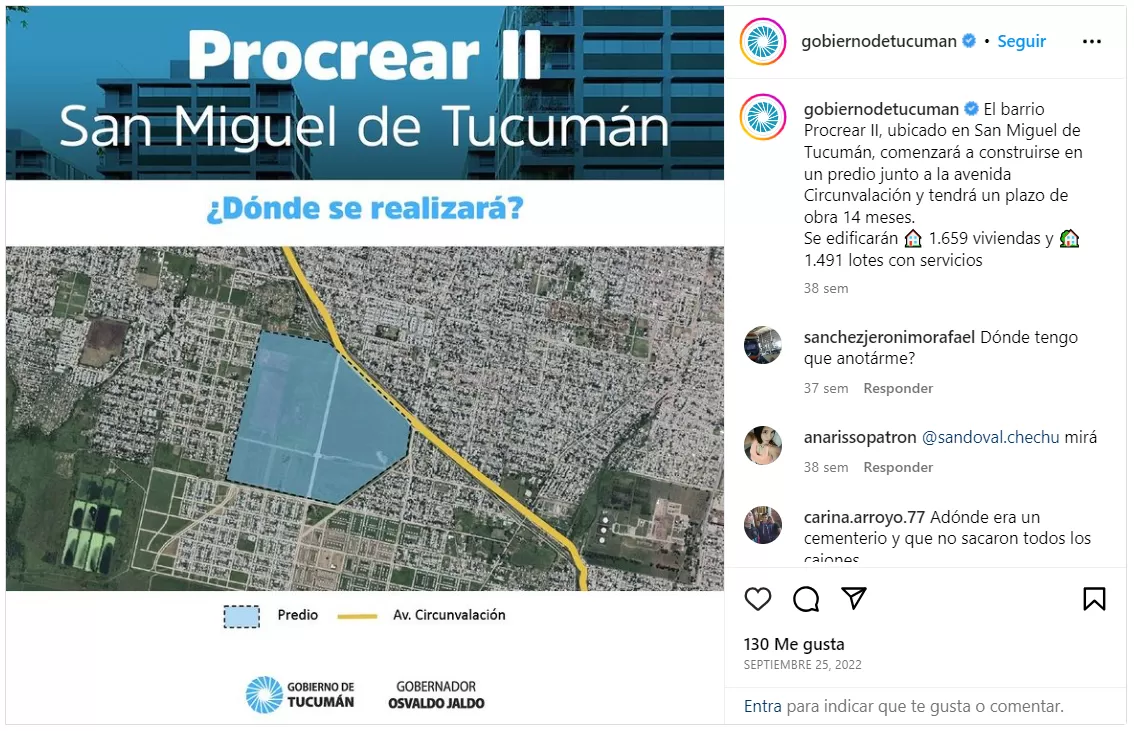 Procrear II: ¿qué se sabe del nuevo proyecto de construcción previsto para Tucumán?