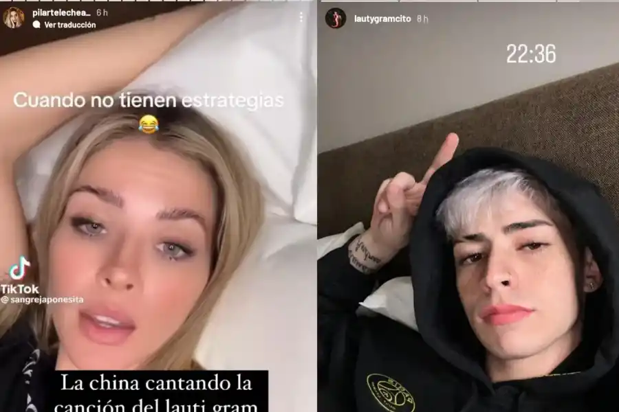 Las coincidencias en las publicaciones de la China Suárez y Lauty Gram