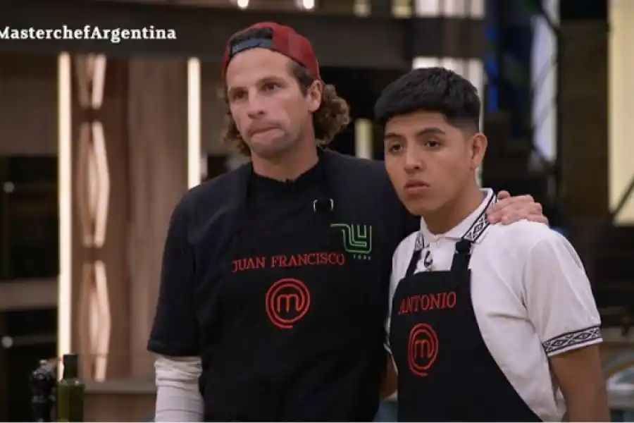 Juan Francisco y Antonio se disputaron la permanencia en Masterchef.