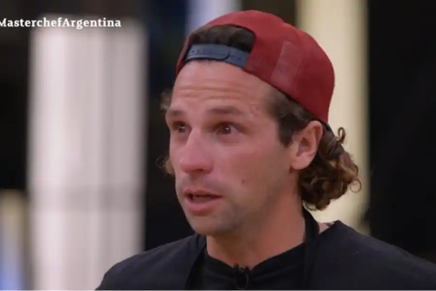 Juan Francisco se despidió de Masterchef muy emocionado y agradecido.