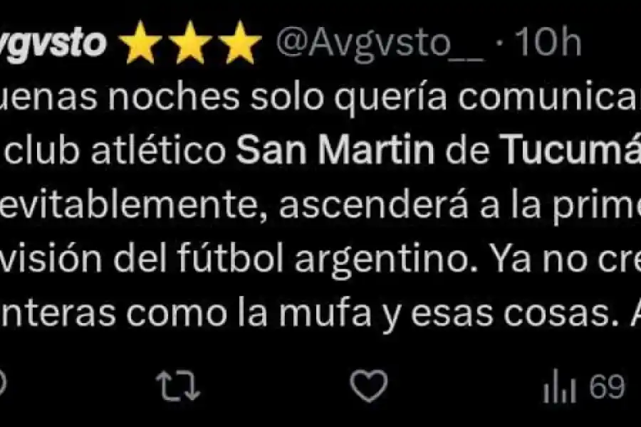 San Martín vs All Boys: qué dijeron los hinchas en las redes luego del categórico triunfo del “Santo”