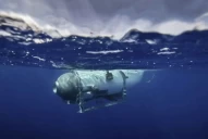 Encuentran “restos materiales” en la zona de búsqueda del submarino Titan