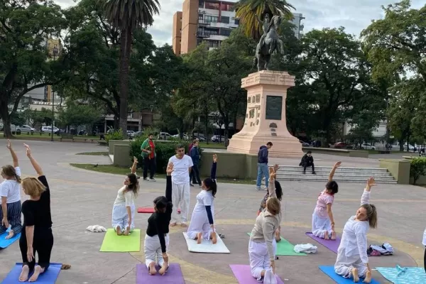 Se hará hoy una clase pública y gratuita para celebrar el Día Mundial del Yoga