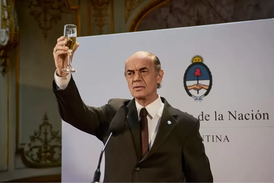 Jean Pierre Noher interpreta a Fernando de la Rúa.