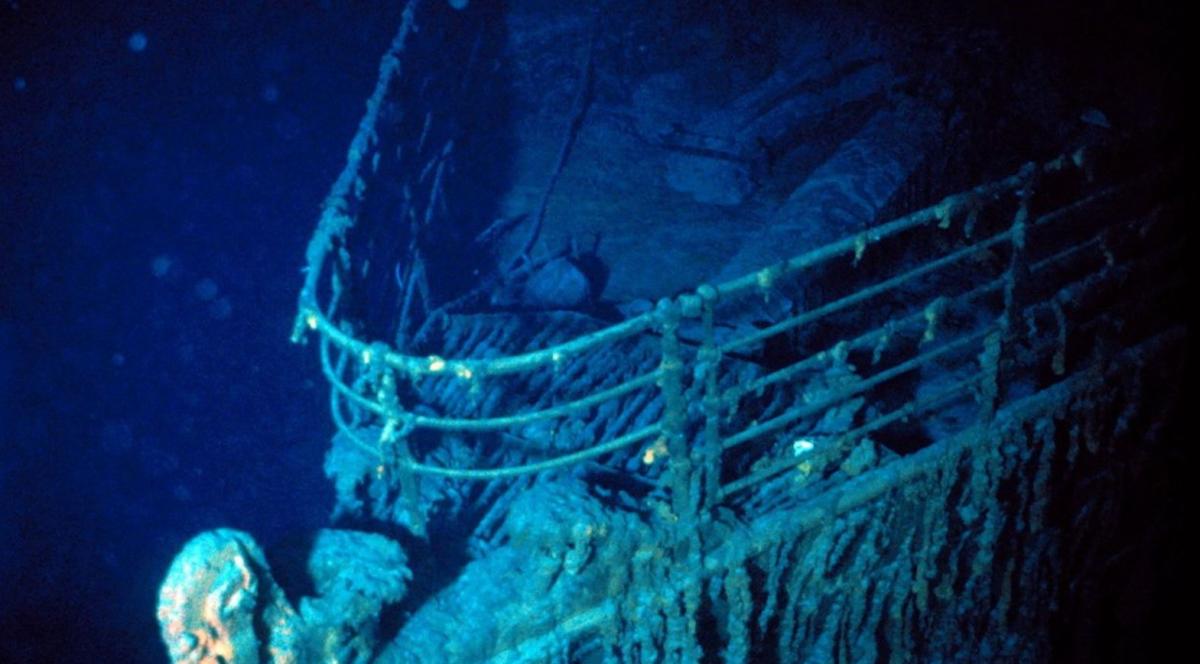 El Titanic se encuentro a 3.800 metros de profundidad