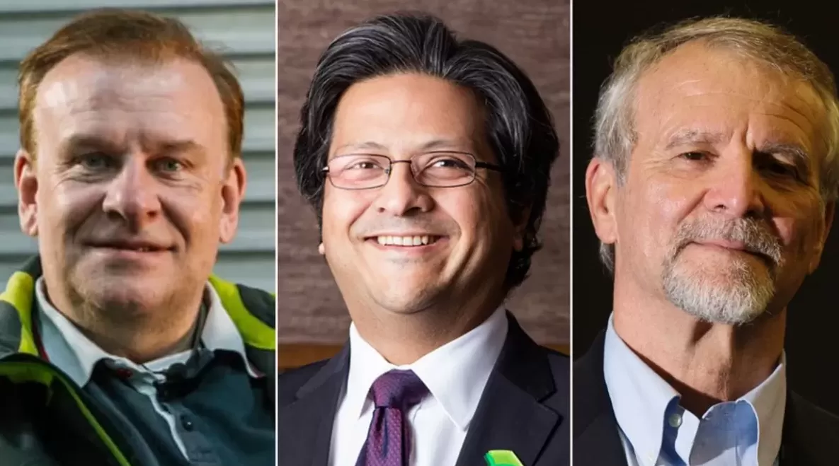 Tres de los cinco tripulantes del submarino desaparecido 