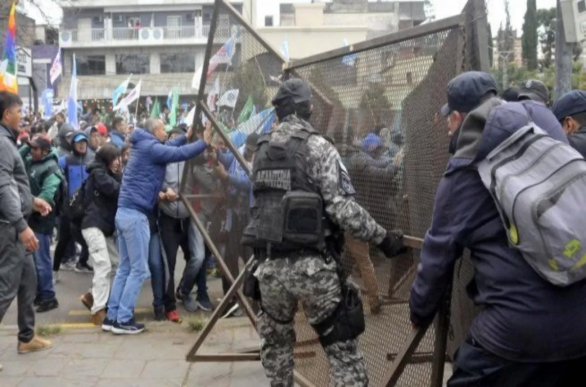 Disturbios en Jujuy. Telam