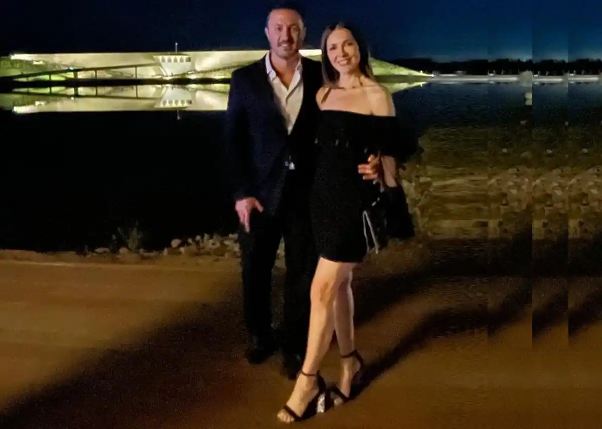 La reacción de Cristina Pérez cuando se enteró que su pareja Luis Petri será candidato a vicepresidente