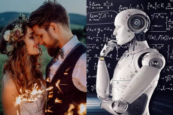 La Inteligencia Artificial predijo cómo serán los matrimonios en 2050 y sorprendió a todos