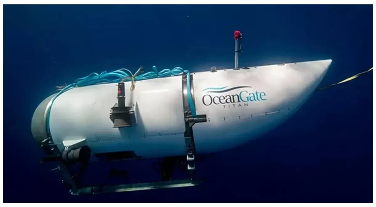 El submarino de OceanGate desaparecido en el fondo del Atlántico