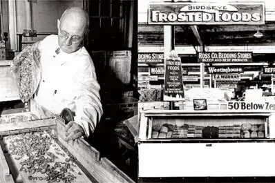 Los primeros alimentos congelados aparecieron hacia fines de la década de 1920