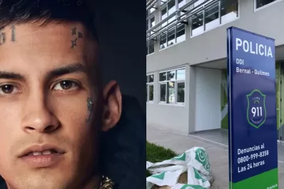 La angustia de L-Gante por su detención: un cuaderno y una cama sin colchón como únicas compañías