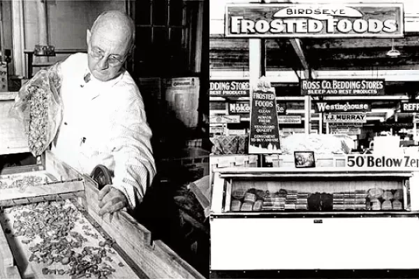 Los primeros alimentos congelados aparecieron hacia fines de la década de 1920